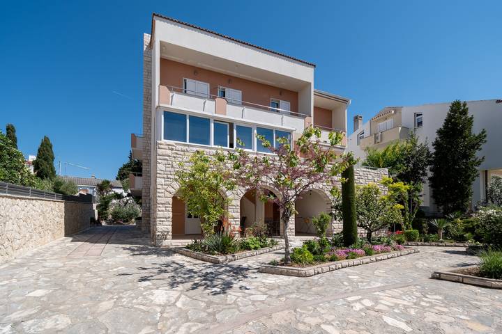 Appartement entier, Appartement d'une chambre avec le balcon et la vue sur le mer Novalja, Pag A-6317-d in Novalja, Pag
