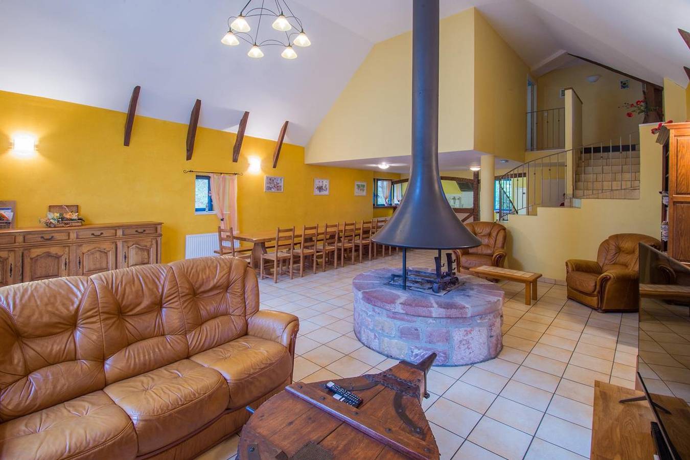 Large family house in Saint-Côme-d'Olt with garden and fireplace in Saint-Côme-d'Olt, Massif Central