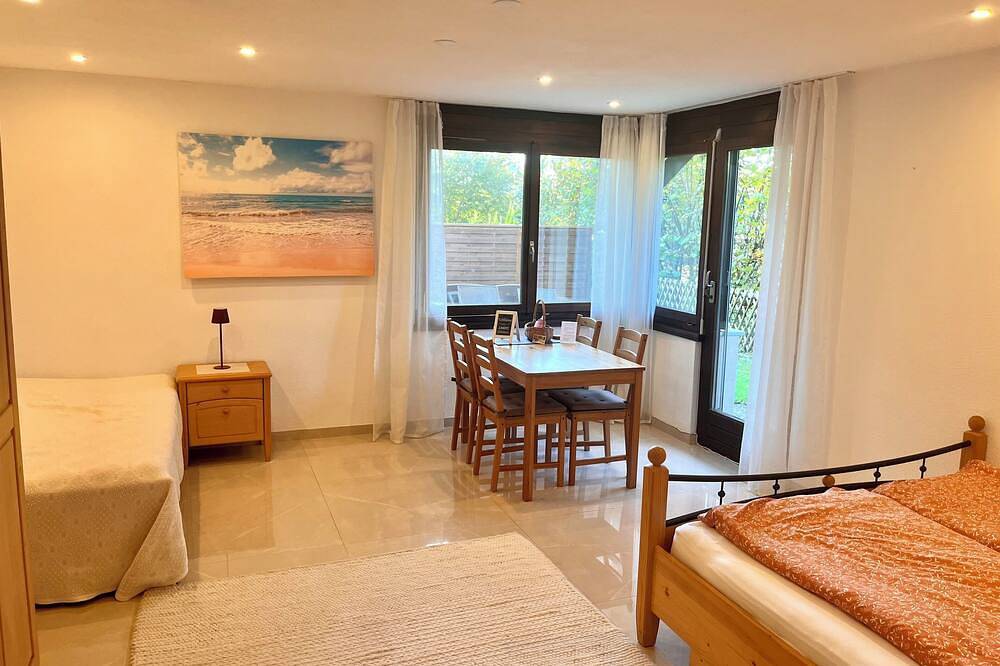 Ganze Wohnung, Schönes Apartment mit Gartensitzplatz in Rapperswil-Jona in Rapperswil-Jona, Kanton St. Gallen