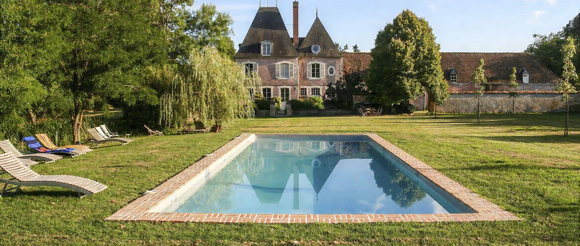 Château pour 12 personnes avec piscine in Brinon-sur-Sauldre, Sologne