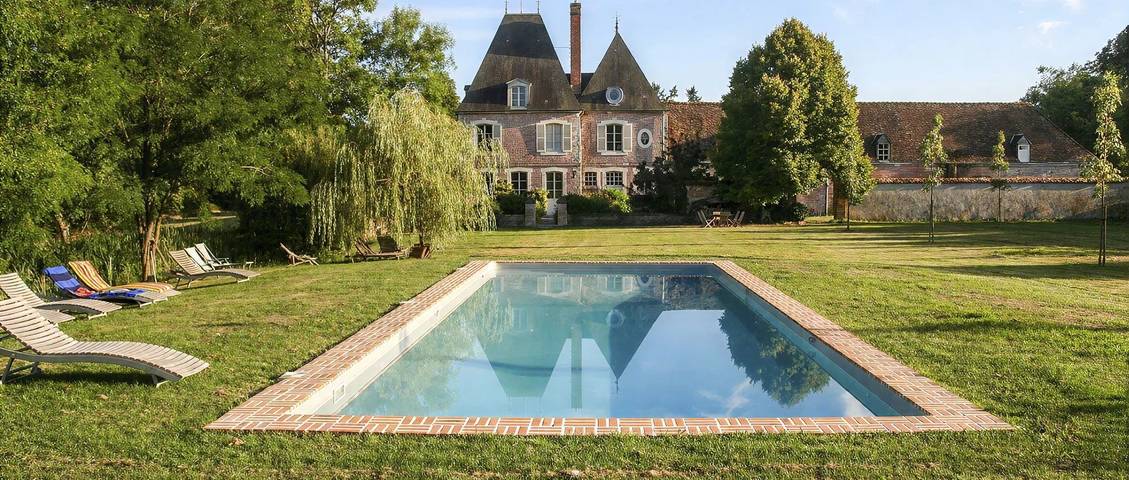Château pour 12 personnes, avec Piscine dans Centre-Val de Loire - 4