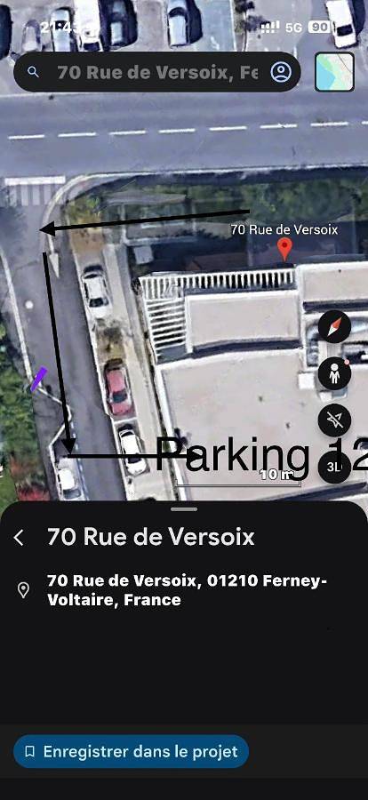 Gîte pour 6 personnes, avec terrasse à Ferney-Voltaire - 2