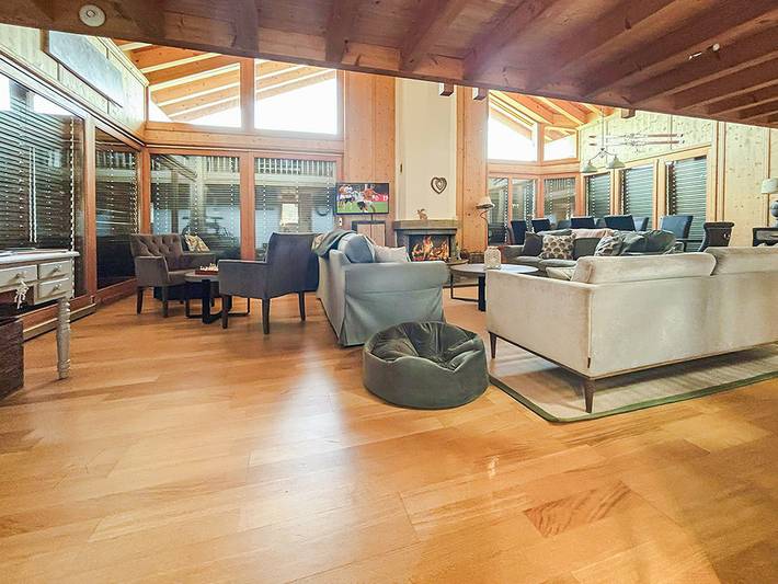 Ferienhaus für 8 Personen, mit Sauna und Whirlpool sowie Balkon in Nendaz - 4
