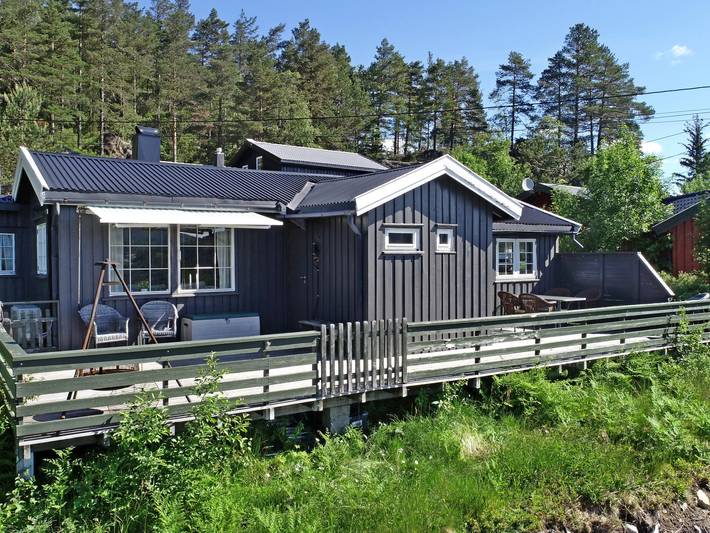 Ferienhaus für 6 Personen, mit Seeblick und Garten sowie Terrasse - 1