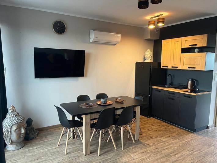 Ferienhaus für 8 Personen, mit Terrasse und Kinderpool in Mielno - 4