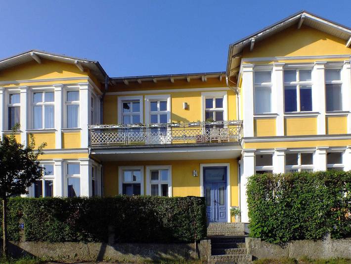 Ferienwohnung für 2 Personen, mit Terrasse und Garten sowie Sauna in Ahlbeck