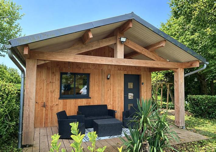 Gîte voor 4 personen, met Terras en Tuin in 