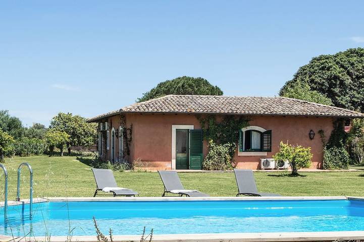 Agriturismo für 4 Personen, mit Garten und Pool auf Sizilien