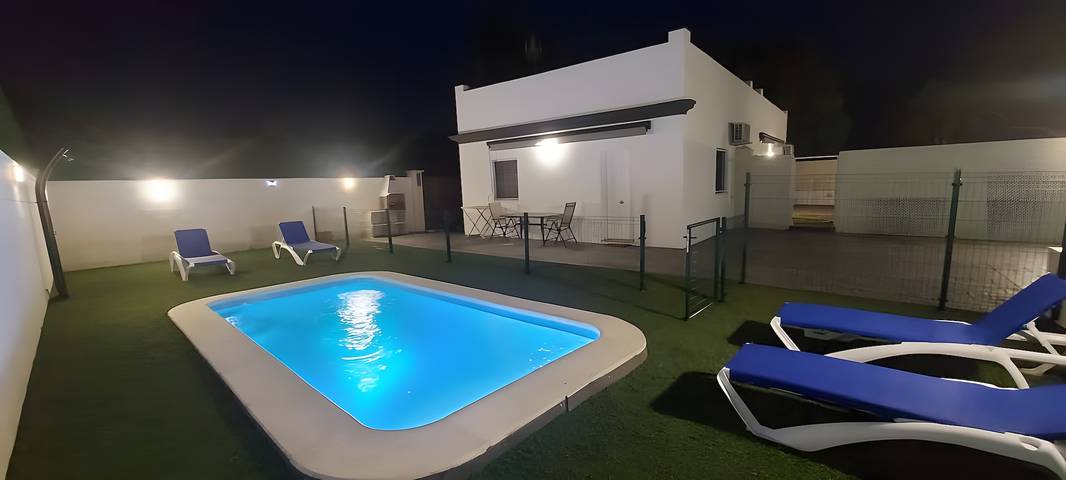 Ferienhaus für 4 Personen, mit Garten