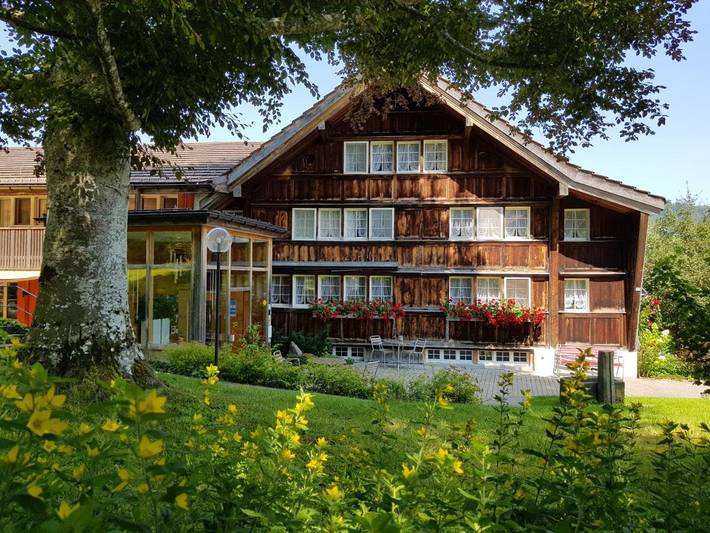 Hotel für 2 Personen, mit Terrasse und Garten sowie Ausblick in Gais (Bodensee)