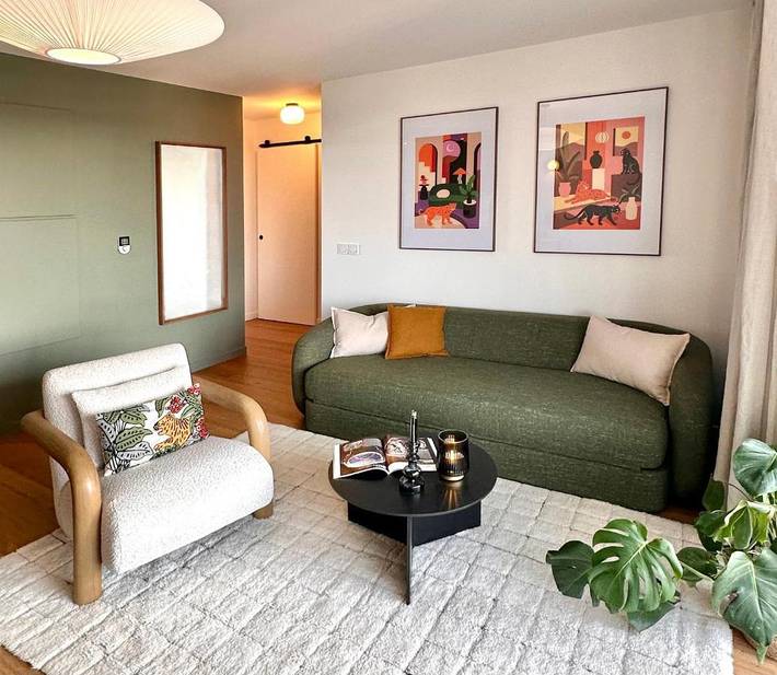 Gîte pour 2 personnes, avec Balcon ainsi que Sauna et Vue dans Gare De Massy - Palaiseau