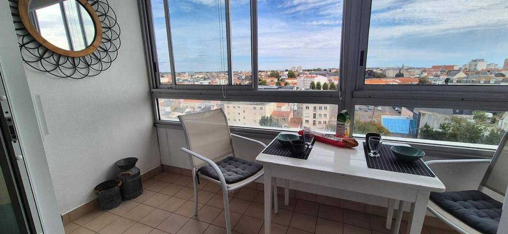 Appartement de vacances pour 4 personnes, avec balcon et vue