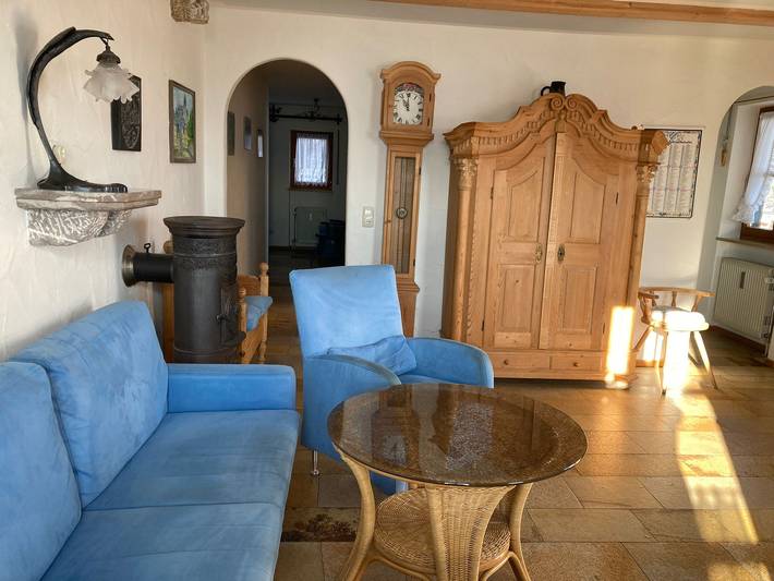 Ganze Ferienwohnung, Ferienwohnung Panoramablick - Ferienwohnung mit Balkon und Panoramablick in Gstadt am Chiemsee, Chiemsee