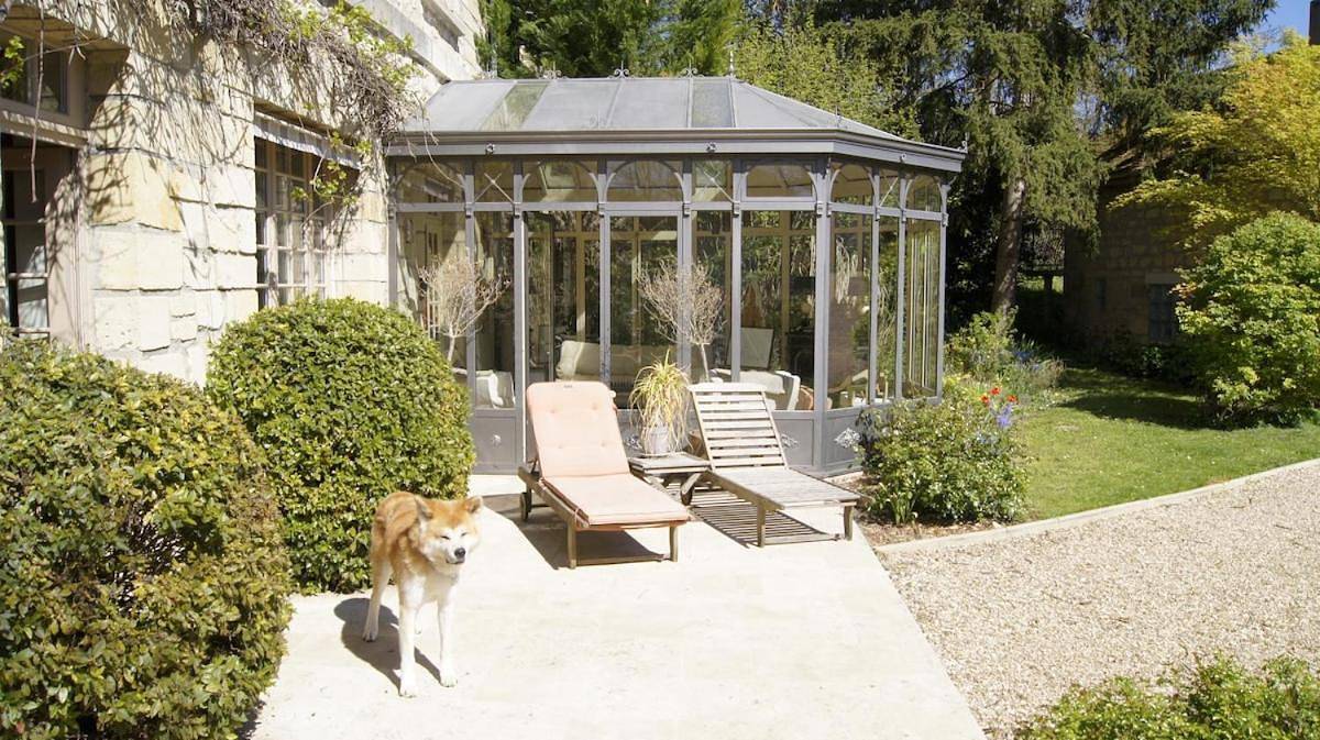 Le Manoir de Us grand jardin dans le Vexin in Us, Parc naturel régional du Vexin Français