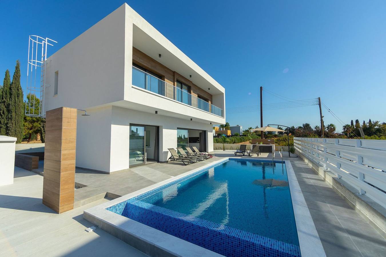 Superb Coral Bay Villa | Villa Andre | 3 Bedroom Villa  | 3 Bedrooms | Private Swimming Pool | Sea V in Peyia, South Cyprus