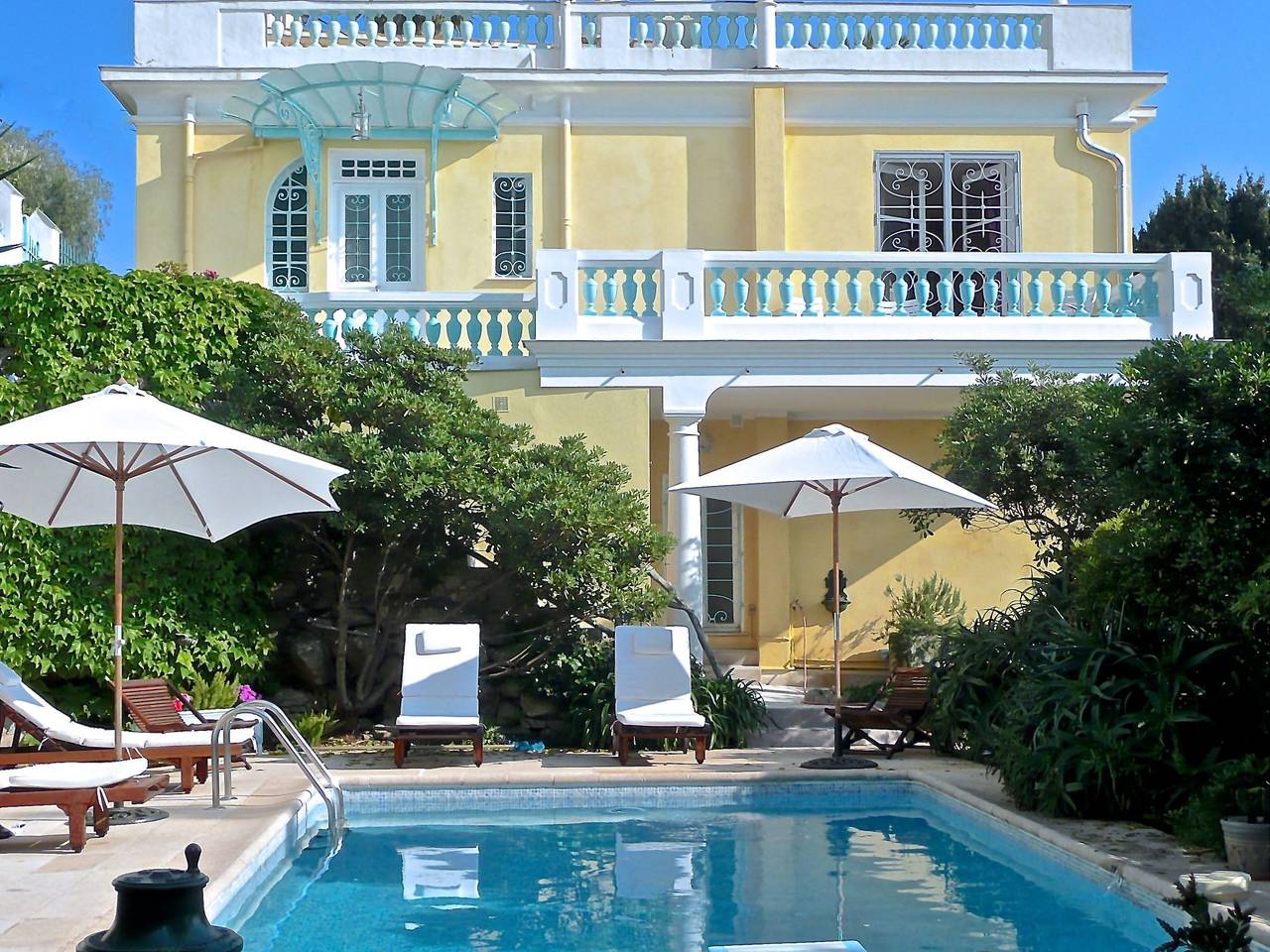 Ferienvilla "Villa Dracoena". in Nizza, Mittelmeerküste (Frankreich)