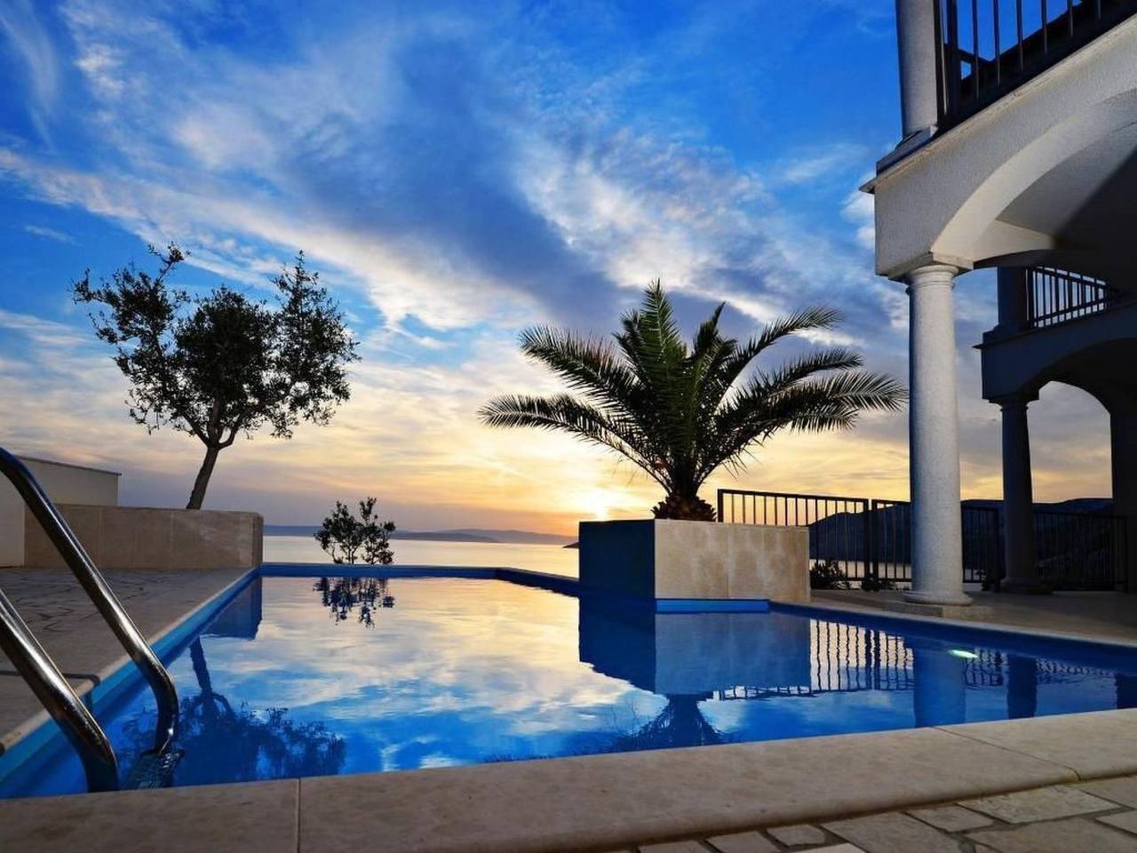 Ferienvilla Mar - Insel Krk - Direkt am Strand in Punat, Krk