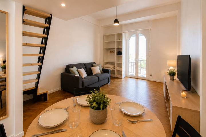 Appartement de vacances pour 4 personnes, avec Balcon