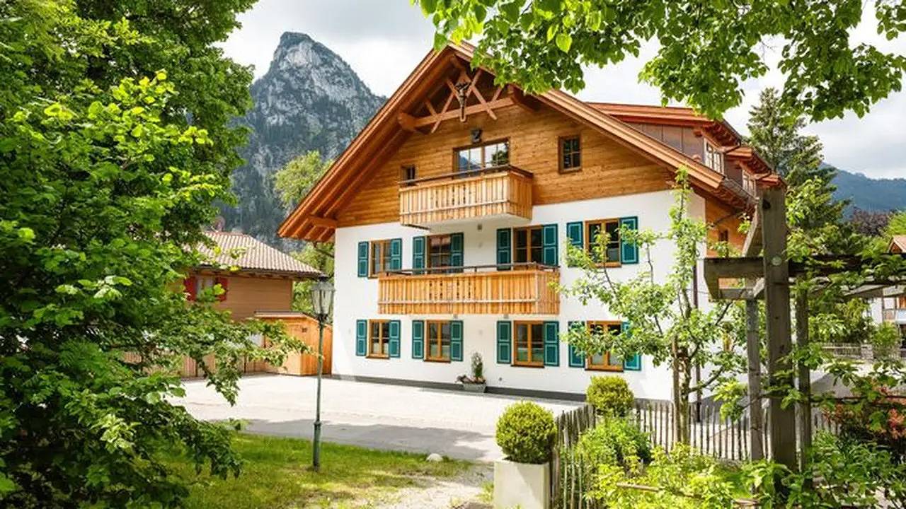 Appartement de vacances entier, Appartement de vacances pour 2 personnes avec sauna in Oberammergau, Alpes bavaroises