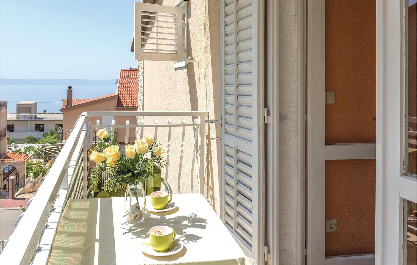 Ganze Ferienwohnung, Ferienwohnung für 2 Personen mit Terrasse in Makarska, Makarska Riviera