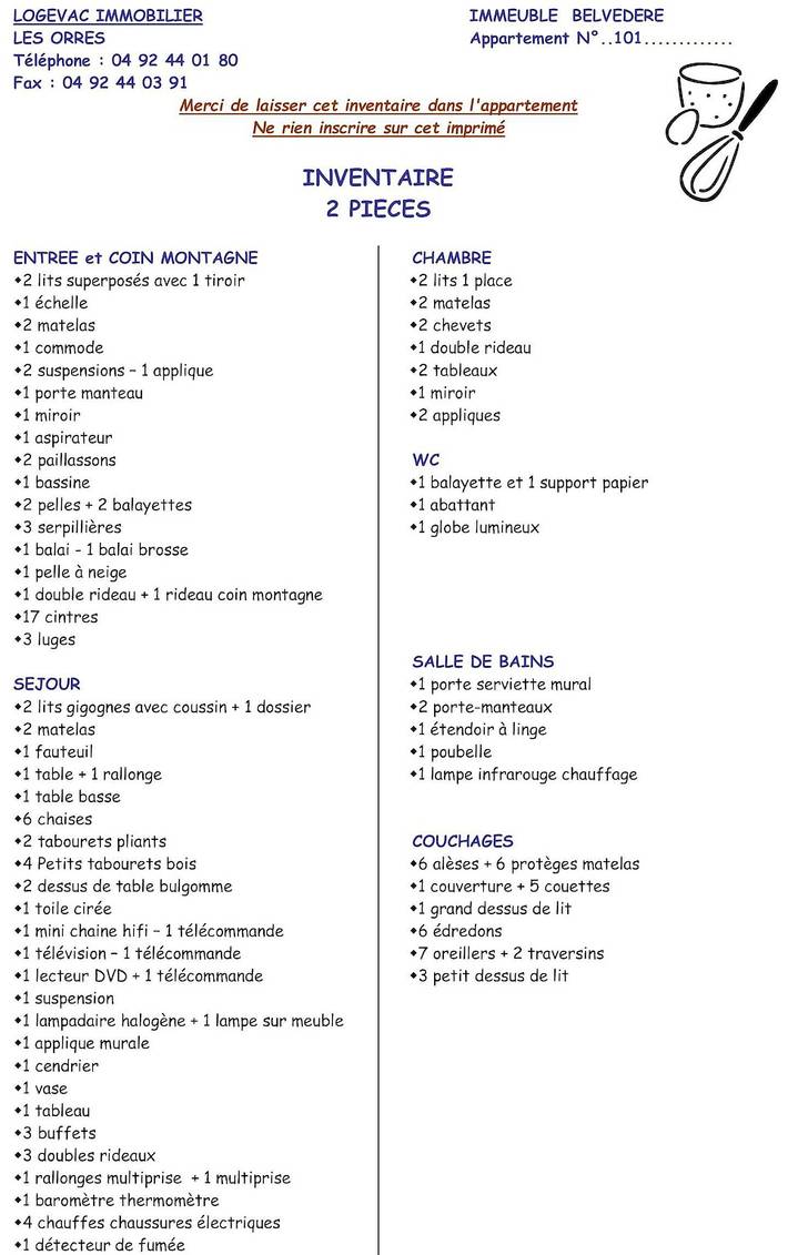 Chalet pour 6 personnes, avec balcon à Les Orres