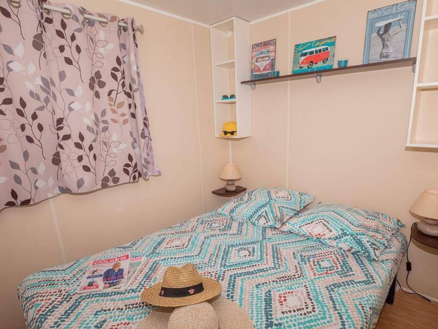 Camping Clair de Lune - Mobilheim 4 personen - Sympa 18 M² - 2 Schlafzimmer in La Madrague, Hyeres