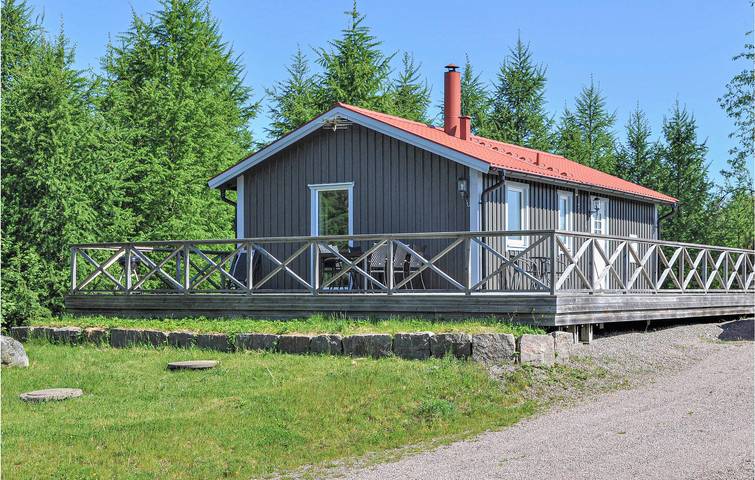 Ferienhaus für 7 Personen, mit Garten und Ausblick sowie Seeblick in Hylte - 2