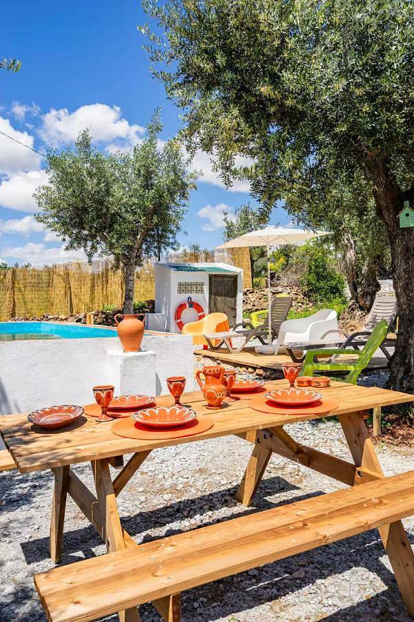 Location de vacances pour 6 personnes, avec piscine ainsi que jardin et vue, animaux acceptés à Portalegre - 4