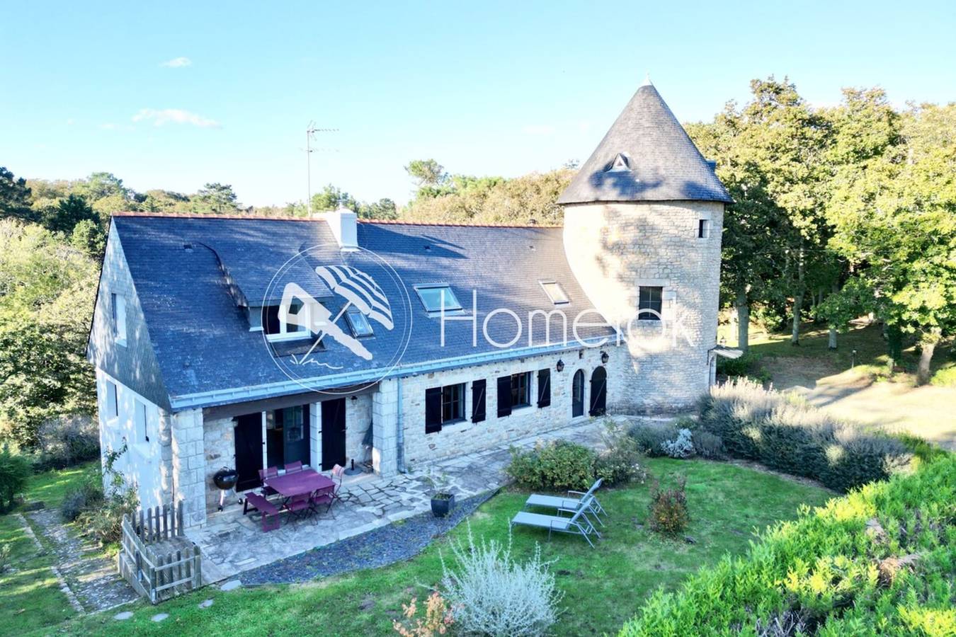 Ferienhaus für 10 Personen mit Terrasse in Guidel, Côte des Mégalithes