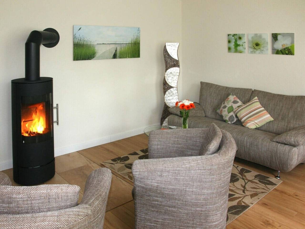 Ferienwohnung mit 2 Schlafzimmer in Uelvesbüll, Halbinsel Eiderstedt