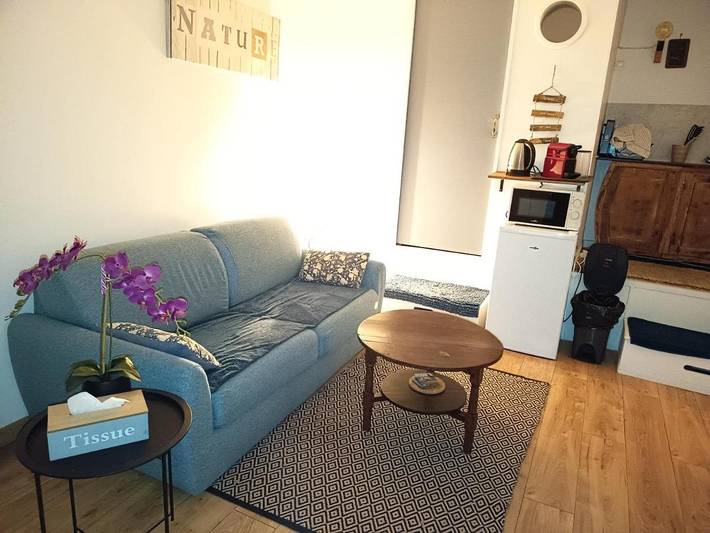 Gîte pour 4 personnes, avec terrasse à Mézières-sur-Seine