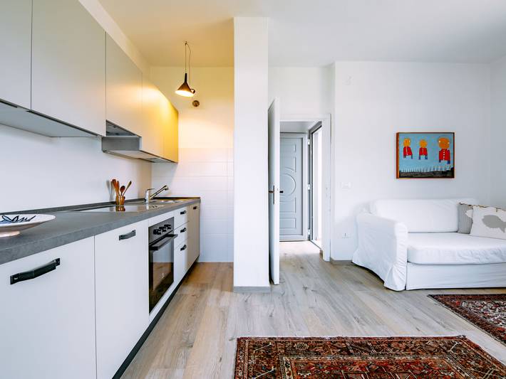 Vakantiehuis voor 4 personen, with terras and uitzicht op het meer as well as tuin in Meer van Caldonazzo