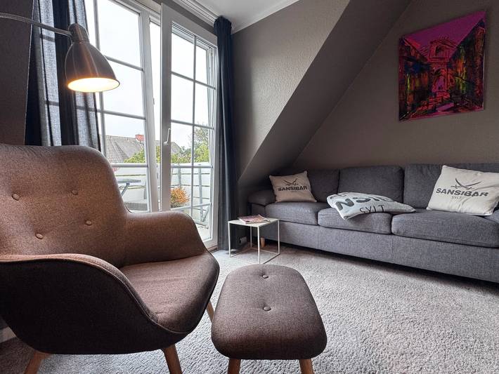 Ferienwohnung für 4 Personen, mit Balkon und Garten, mit Haustier in Wenningstedt