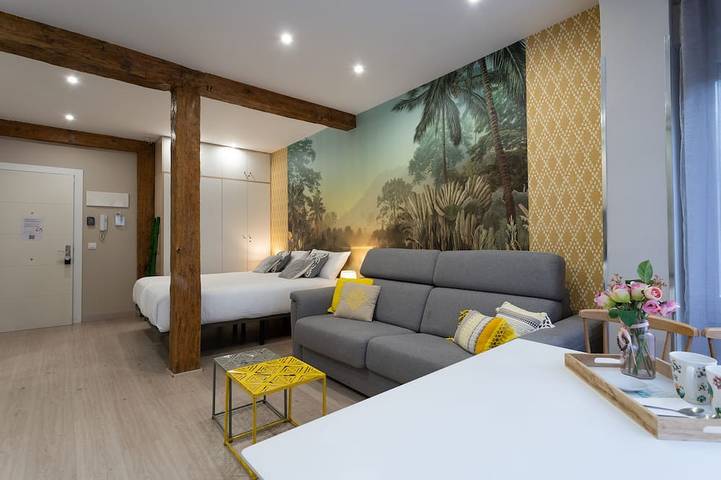 Appartamento intero, Appartamento-Lusso-Bagno privato-Vista strada-Amarillo in Santander, Costa cantabrica
