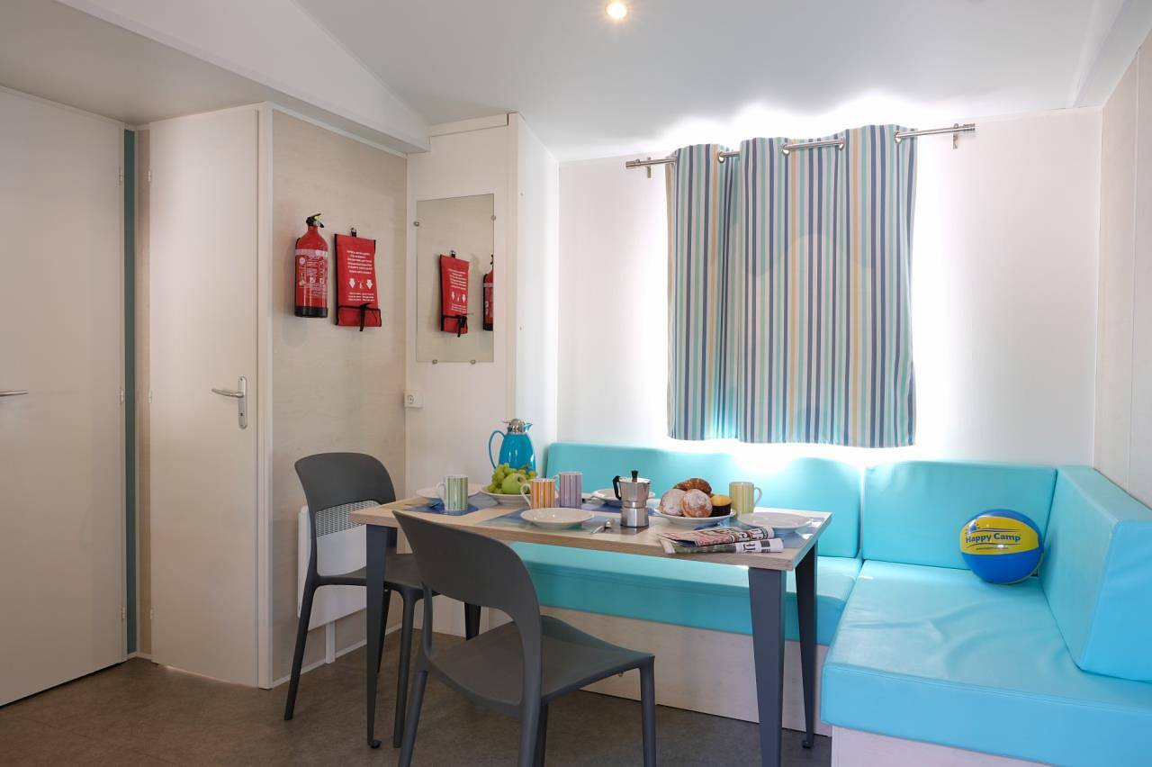 Camping Villaggio Lamaforca Mobilehome Happy Premium für 7 Personen in Costa Merlata, Salento