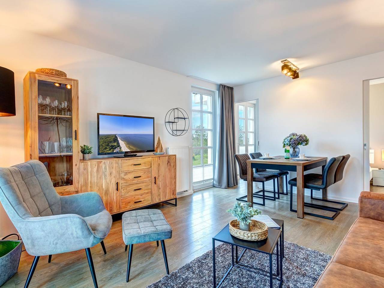 Ganze Wohnung, Herzlich Willkommen in der Residenz am Balmer See Whg. Bs43 in Balm auf Usedom. in Balm, Benz