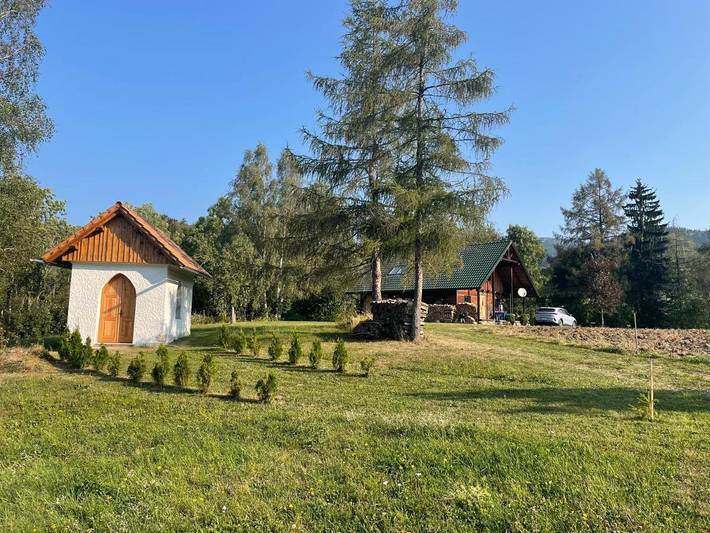 Ferienhaus für 5 Personen, mit Ausblick und Garten sowie Kinderpool