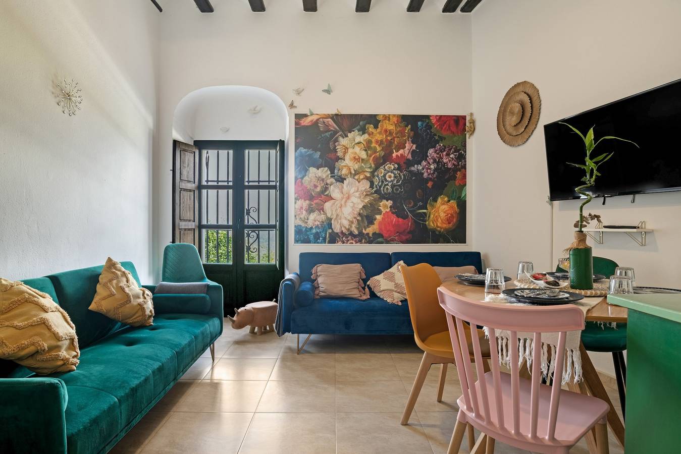 Ganze Wohnung, Apartment 'Casa Bakara' mit Bergblick, Wlan und Klimaanlage in Vejer de la Frontera, Costa de la Luz