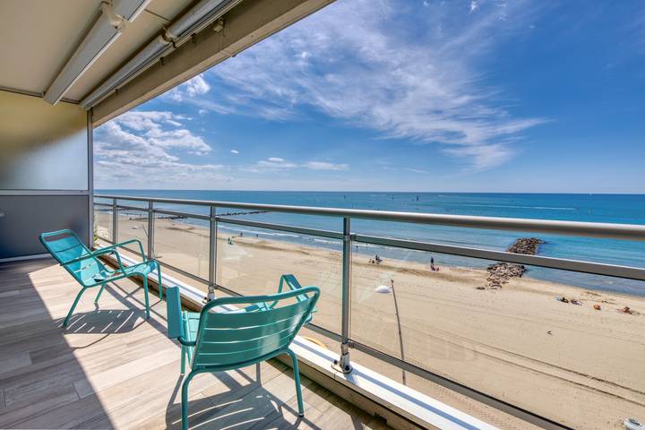 Appartement de vacances pour 4 personnes, avec Balcon et Terrasse à Palavas-les-Flots