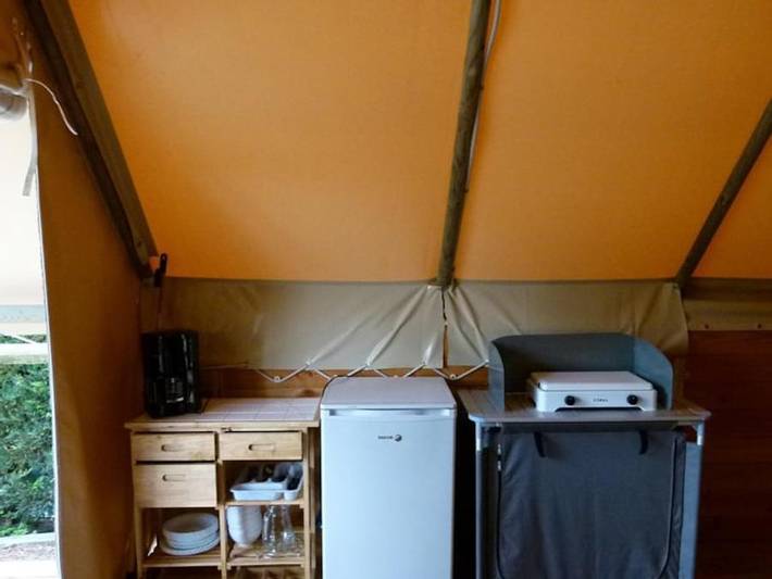 Nicoll’s Camp/Pins - Bungalow de lona 4 personas - Cabaña amazónica (sin instalaciones sanitarias) in Soulac-sur-Mer, Lesparre-Médoc region