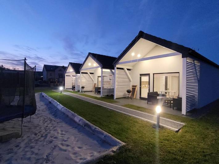 Ferienhaus für 4 Personen, mit Terrasse und Garten sowie Ausblick