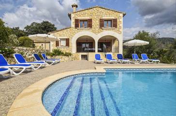 Ferienhaus in Campanet, Mallorca Inselmitte für 10 