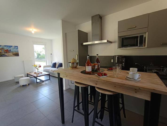 Gîte pour 2 personnes, avec balcon dans Casino de Pornic