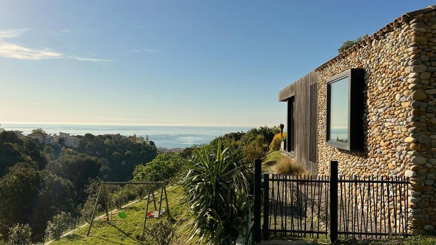Ferienhaus mit Meerblick für 6 Personen, mit Pool und Garten sowie Ausblick in Nizza - 3