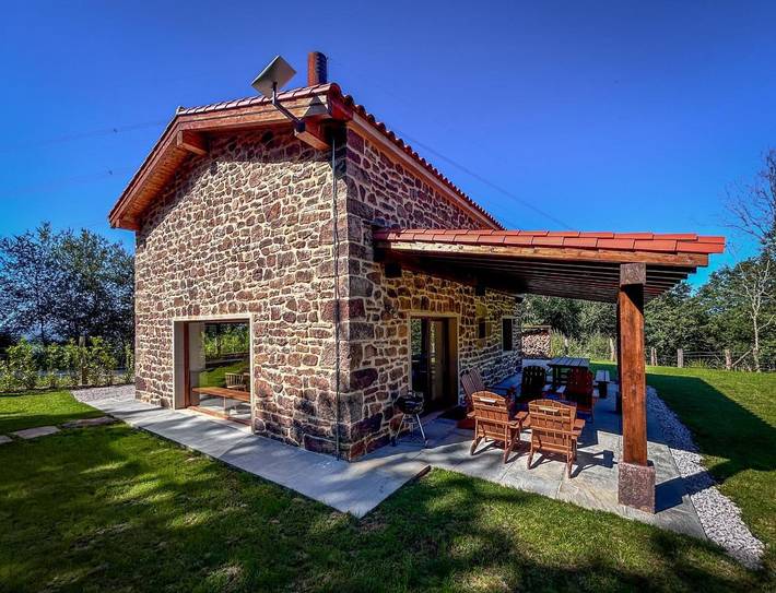 Casa rural para 5 personas, con vistas y jardín en Liérganes