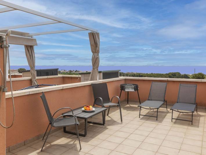 Apartamento para 4 personas, con Balcón y Terraza en Creixell