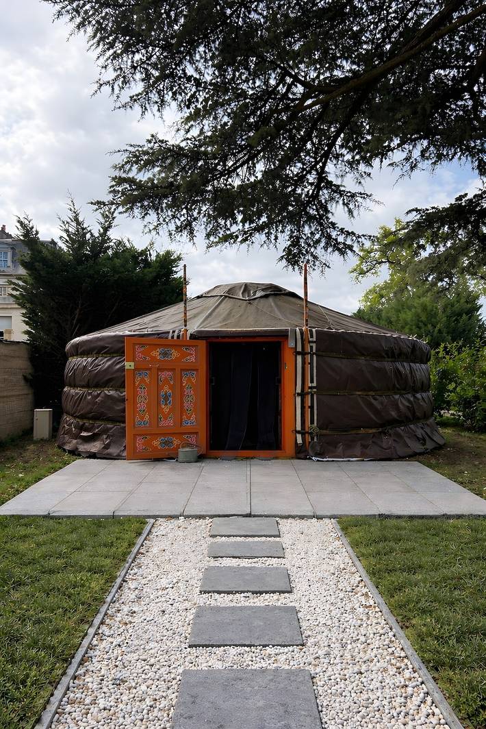 Camping für 3 Personen, mit Whirlpool und Garten sowie Kinderpool und Sauna in Ile de France