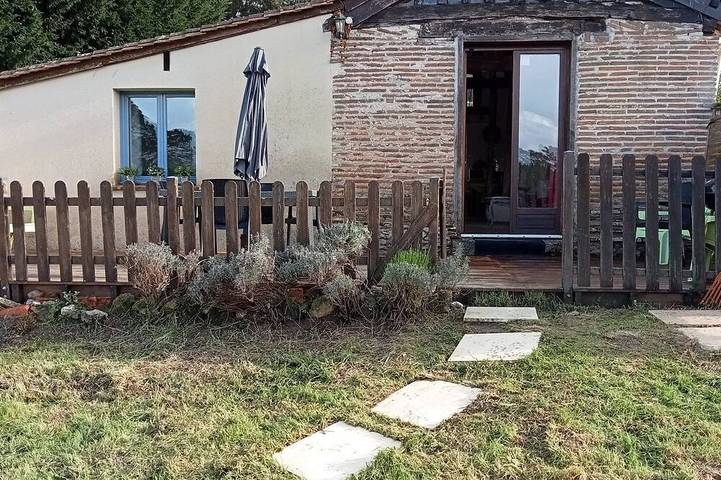 Gîte pour 4 personnes, avec terrasse et jardin, animaux acceptés - 1