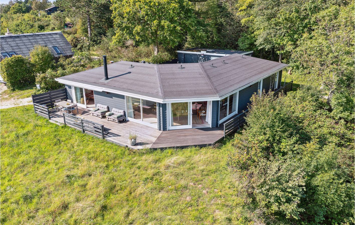 Feriehus for 6 personer med have in Kalundborg, Røsnæs