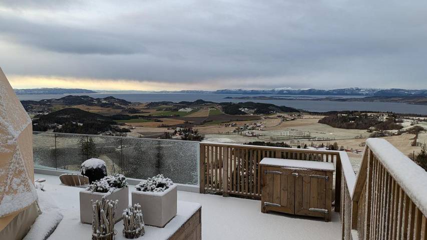 Zelt für 2 Personen, mit Terrasse und Ausblick in Tröndelag - 4